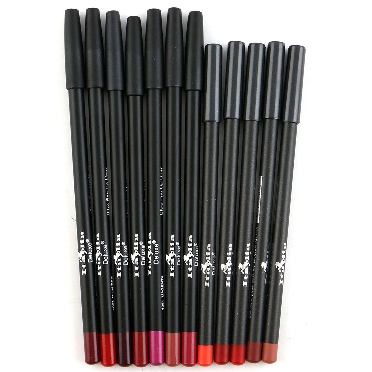 12Pc Ultra Fine Lip Liner Set of 12 Color