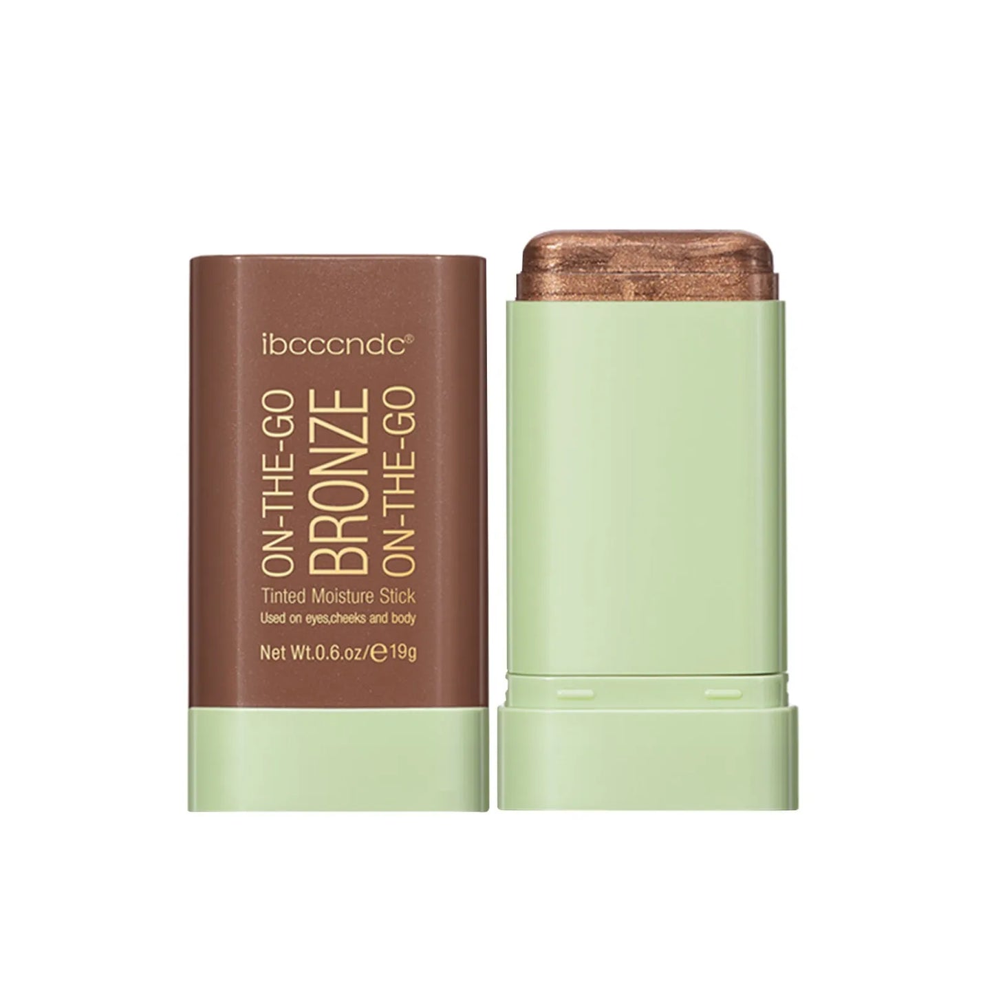 Rotating Contouring Stick Highlight Contouring And Brightening Shadow Stick, Flatness Contouring Stick Makeup Bronzer Stick(19g)