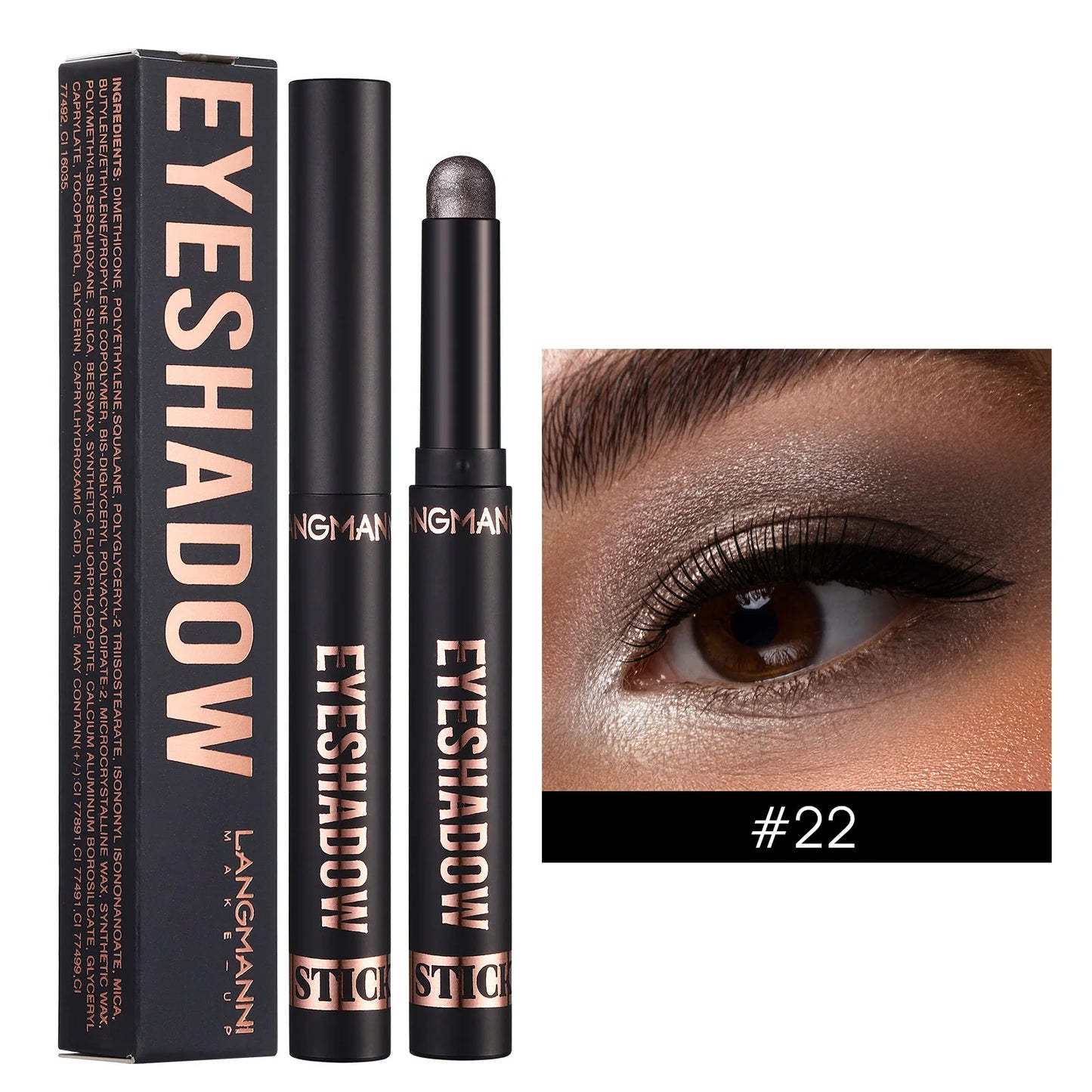 Matte Glitter Eyeshadow Stick Makeup Pearlescent Brighten Lying Silkworm Eyeliner Highlighter Lasting Eye Shadow Pencil Cosmetic