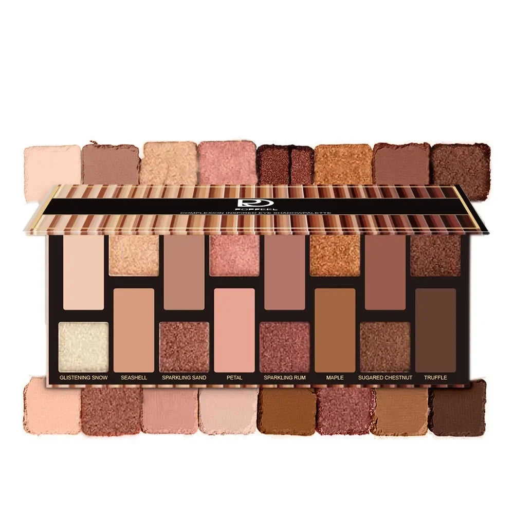 16 Color Eyeshadow Palette Glitter for Eyes Shimmer Matte Eye Shadow Korean Makeup For Women Cosmetics Eye Shine Waterproof