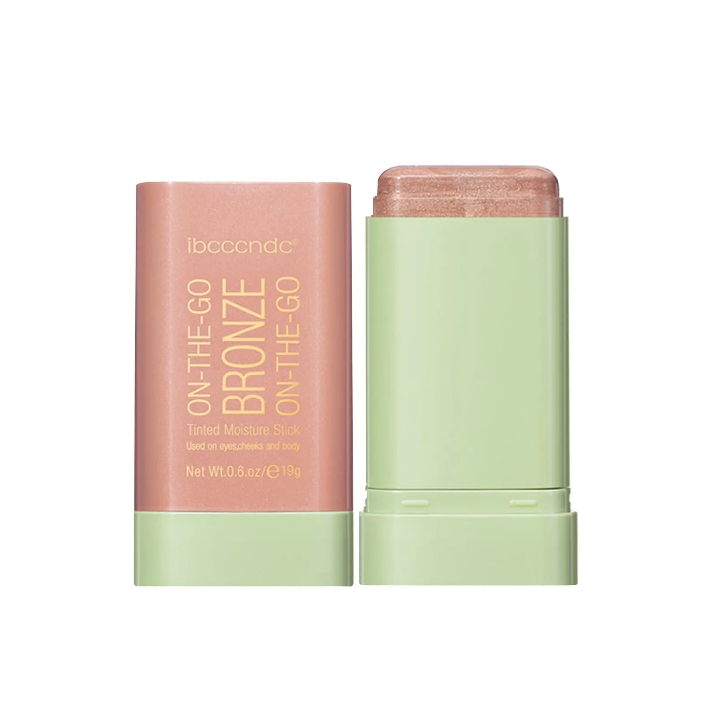 Rotating Contouring Stick Highlight Contouring And Brightening Shadow Stick, Flatness Contouring Stick Makeup Bronzer Stick(19g)