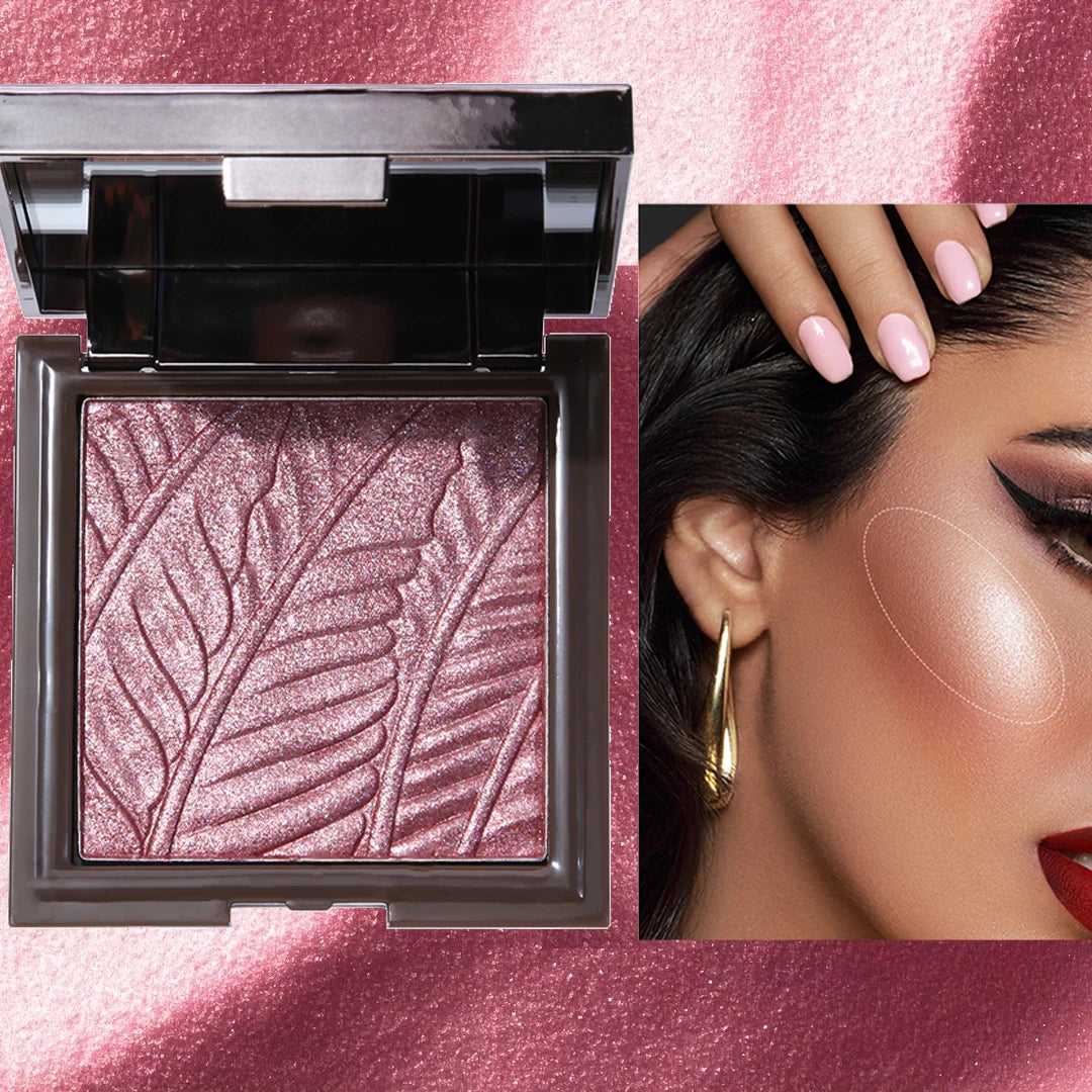 Purple sweet atmosphere blush pearlescent fine shimmer natural nude makeup vitality whitening blush