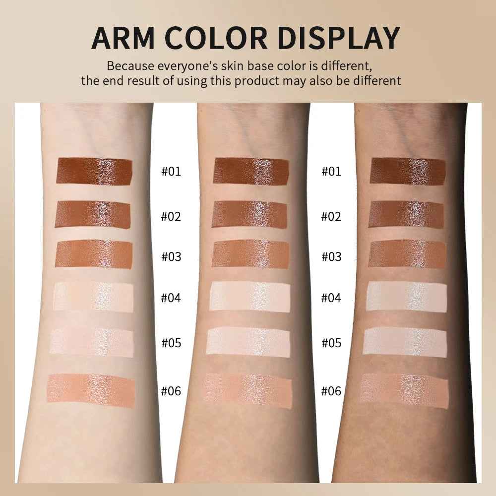 Stick Foundation Balm Serum Boosted Skin Tint Foundation Stick Smooth Plumper Hight Coverage Travel Bronze Foundation Stick