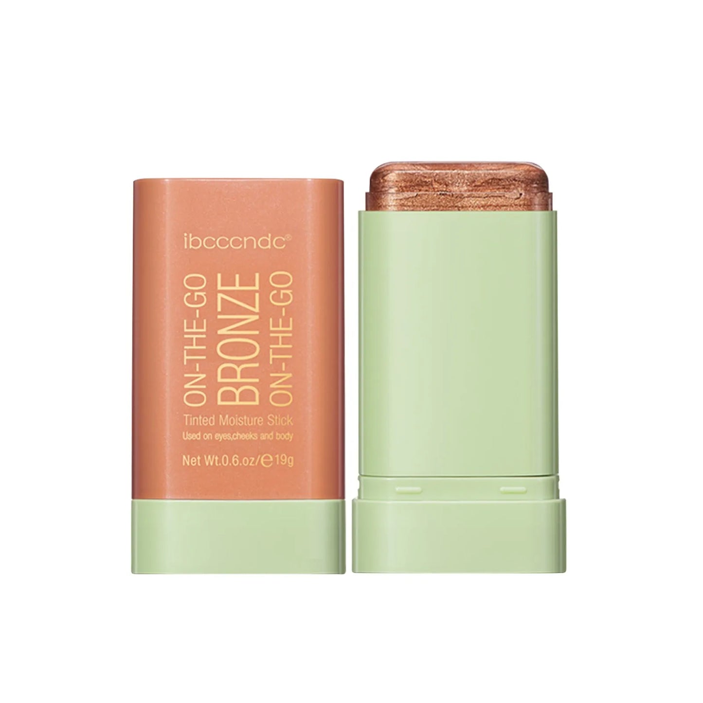 Rotating Contouring Stick Highlight Contouring And Brightening Shadow Stick, Flatness Contouring Stick Makeup Bronzer Stick(19g)