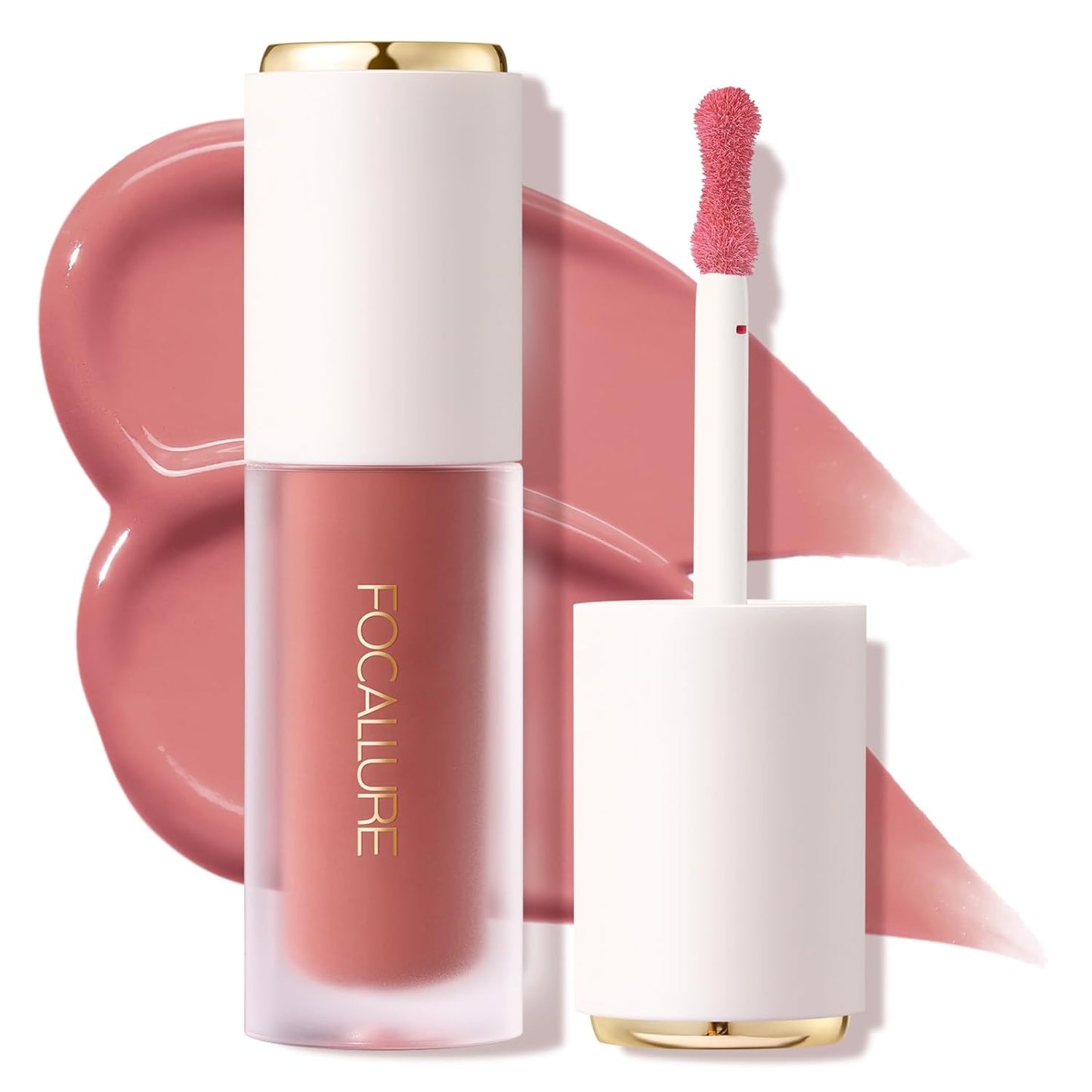 Silky Cream Liquid Blush,Leaving a Matte Dewy Makeup Look,Easy to Apply and Create a Natural Flush,Long Lasting and Lightweight Cheek Blush Face Makeup,Catch ME