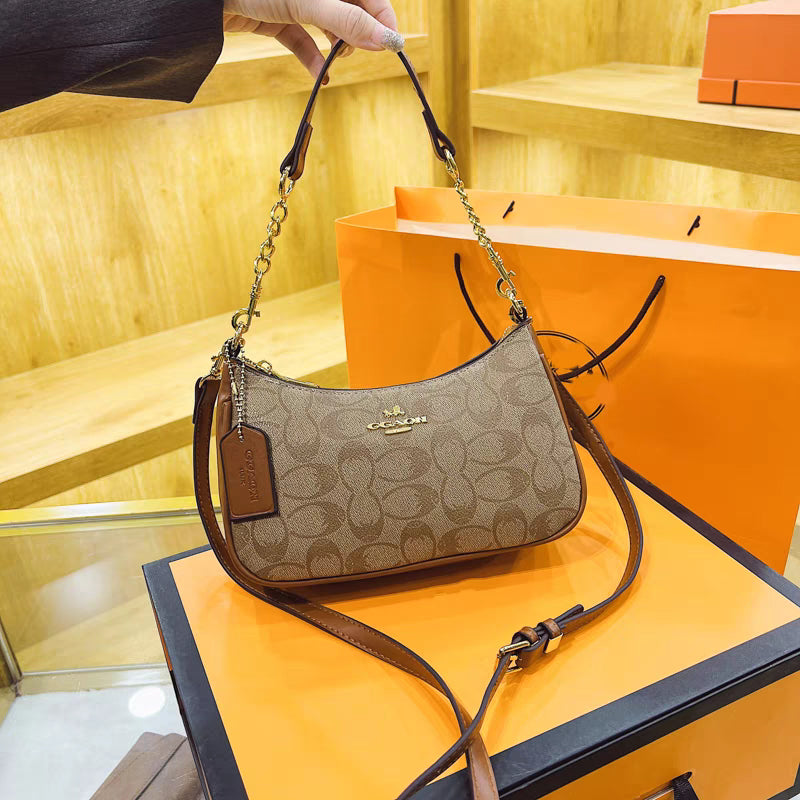 Designer Bag Luxury Bag Shoulder Bag Crossbody Purse Ladies Fashion Mini Bag High Quality Leather Zipper Armpit Bag New Shoulder Designer Bag 2025 Medium Handbag