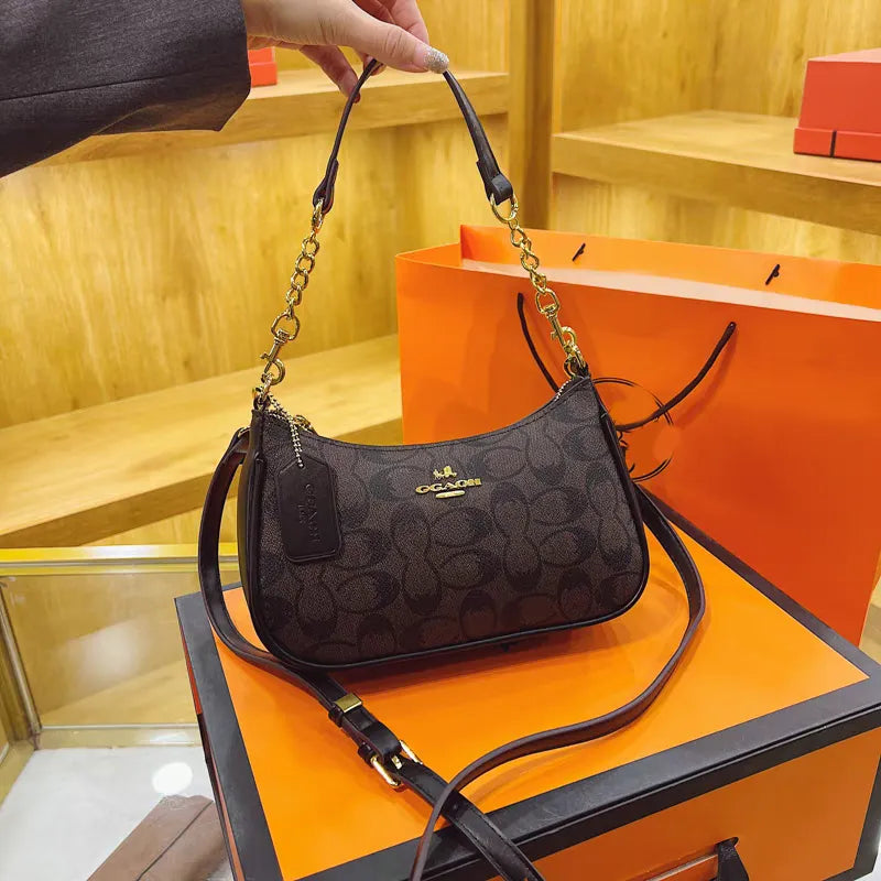 Designer Bag Luxury Bag Shoulder Bag Crossbody Purse Ladies Fashion Mini Bag High Quality Leather Zipper Armpit Bag New Shoulder Designer Bag 2025 Medium Handbag