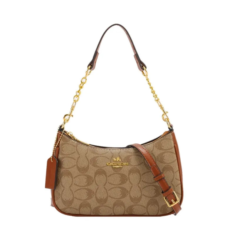 Designer Bag Luxury Bag Shoulder Bag Crossbody Purse Ladies Fashion Mini Bag High Quality Leather Zipper Armpit Bag New Shoulder Designer Bag 2025 Medium Handbag