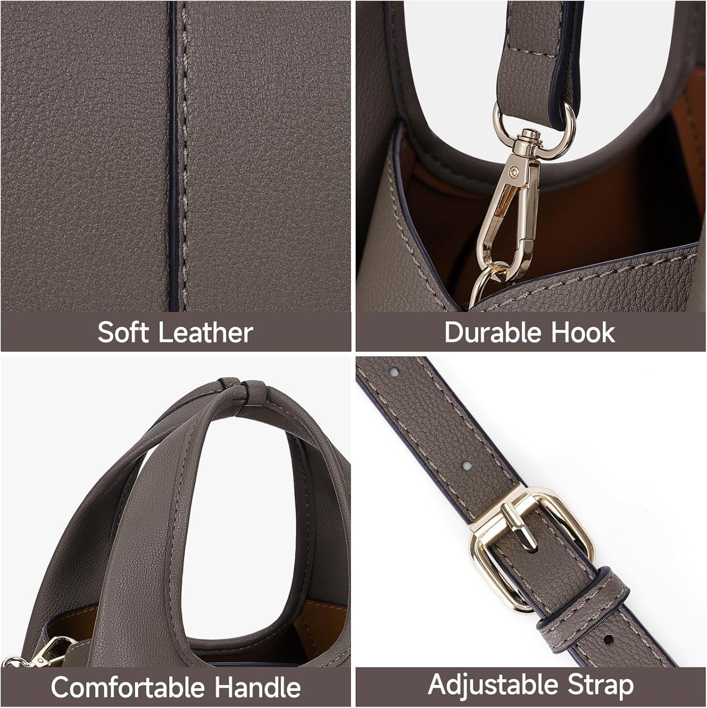 Crossbody Purse for Women Top-Handle Handbags Satchel Bag Leather Tote Bag Hobo Crossbody Purse Trendy Shoulder Bag