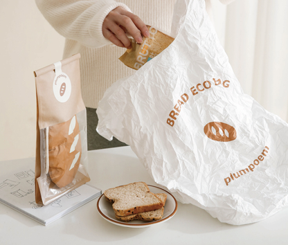 Eco-friendly Shopping Bag Lovely Bread Pendant Storage