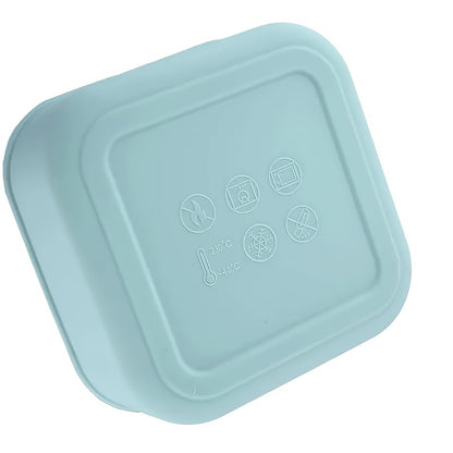 3pcs Silicone Food Storage Set - Microwave & Freezer Safe, Perfect for Lunch Boxes, Baking, and Outdoor Camping