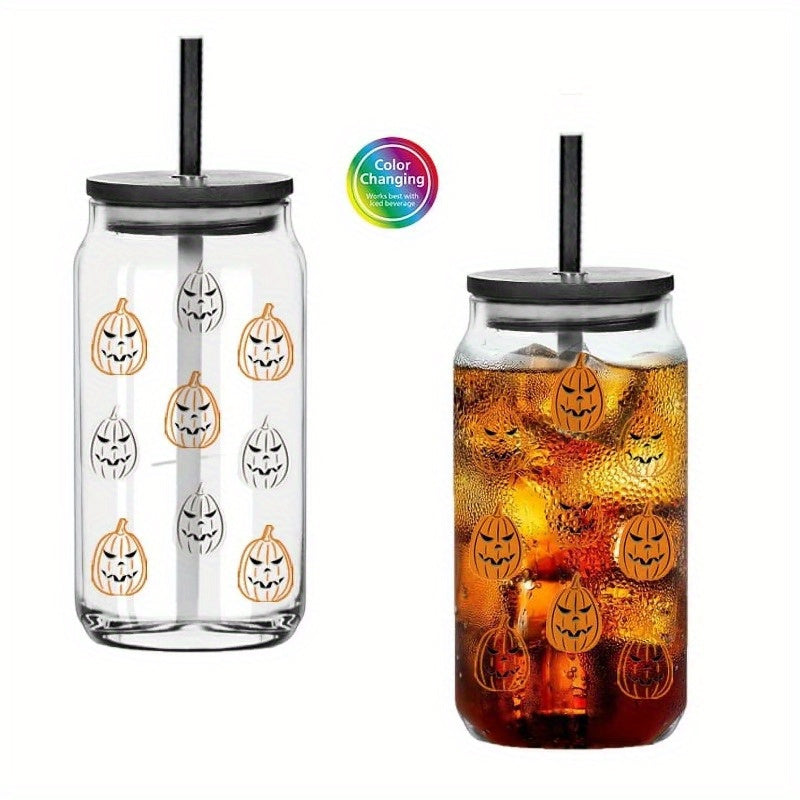 Halloween 20oz Mixed Can Glass, 4PK Set