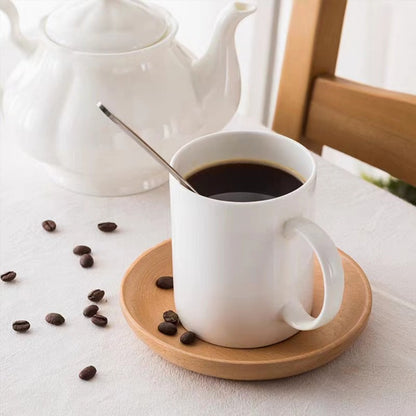 1pc Cozy Gnome 11oz Ceramic Coffee Mug - "I'll Start Working on Coffee Does" Design, Insulated, Hand-Wash Only - Perfect Holiday & Birthday Gift for Family and Friends, Coffee Bar Accessories, Best for Christmas