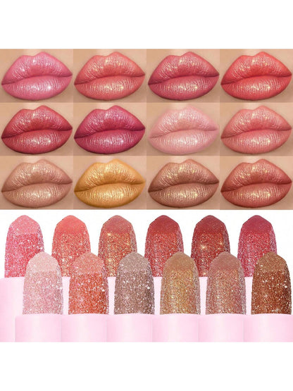 moisturizing glossy lipsticks in assorted colors