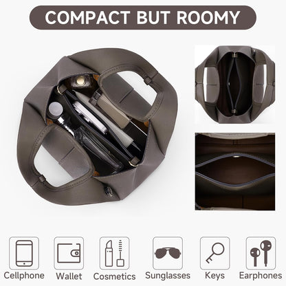 Crossbody Purse for Women Top-Handle Handbags Satchel Bag Leather Tote Bag Hobo Crossbody Purse Trendy Shoulder Bag