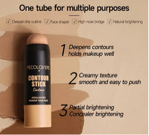 3-in-1 Highlighter Concealer Bronzer Stick – 3D Contour Makeup