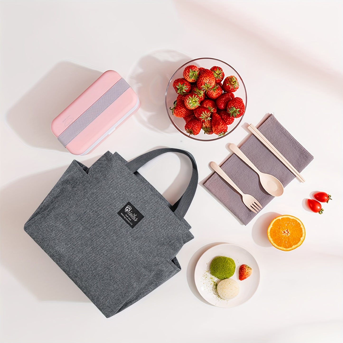 Thermal Bag Handheld Lunch Box Bag Thermal Bag Mommy Bag Multifunctional Tote Bag