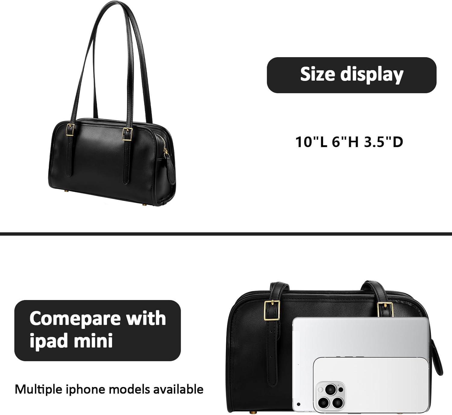 Swing Bag, Zip Shoulder Bag Purse