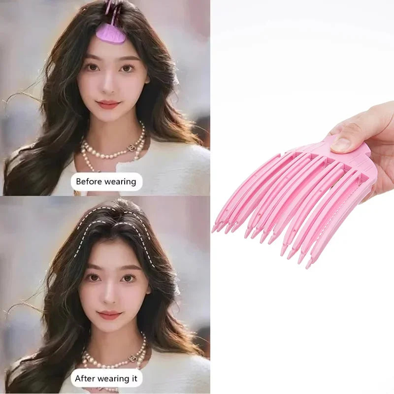 Magic Heatless Hair Care Roots Natural Fluffy Hair Clip with Pointed Tail Comb No Heat Hair Curler Hair Styling Fluffiness Tool