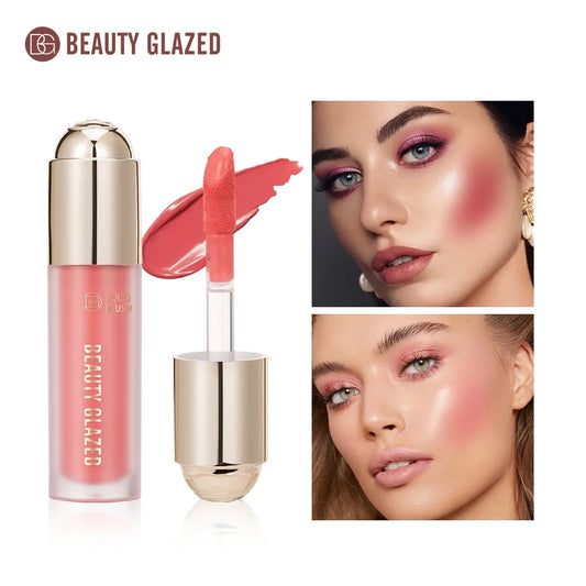Glazed Velvet Matte Liquid Blush – Long-Lasting Natural Cheek Tint