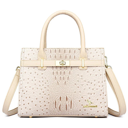 3-layer Women Single Shoulder Bag Soft Leather Designer Handbag Brand Tote Bag Large Capacity Casual Women Handbags