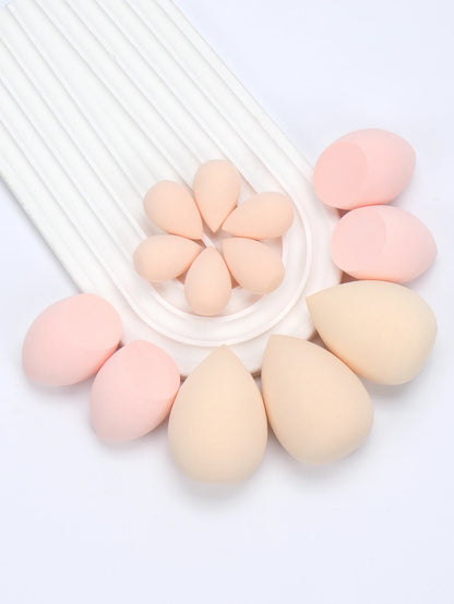 13 Large, Medium and Small Makeup Sponges, Which Become Larger When Exposed to Water, Do Not Contain Latex, Suitable for All Ski