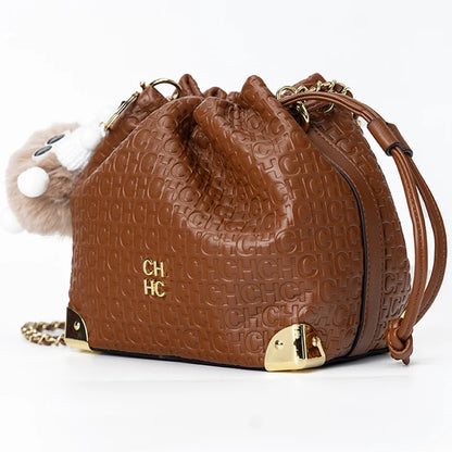 Crossbody High Quality Ladies Light Luxury Chain Bag Adjustable Brand Letter Print Cartoon Pendant Design Unique Popular
