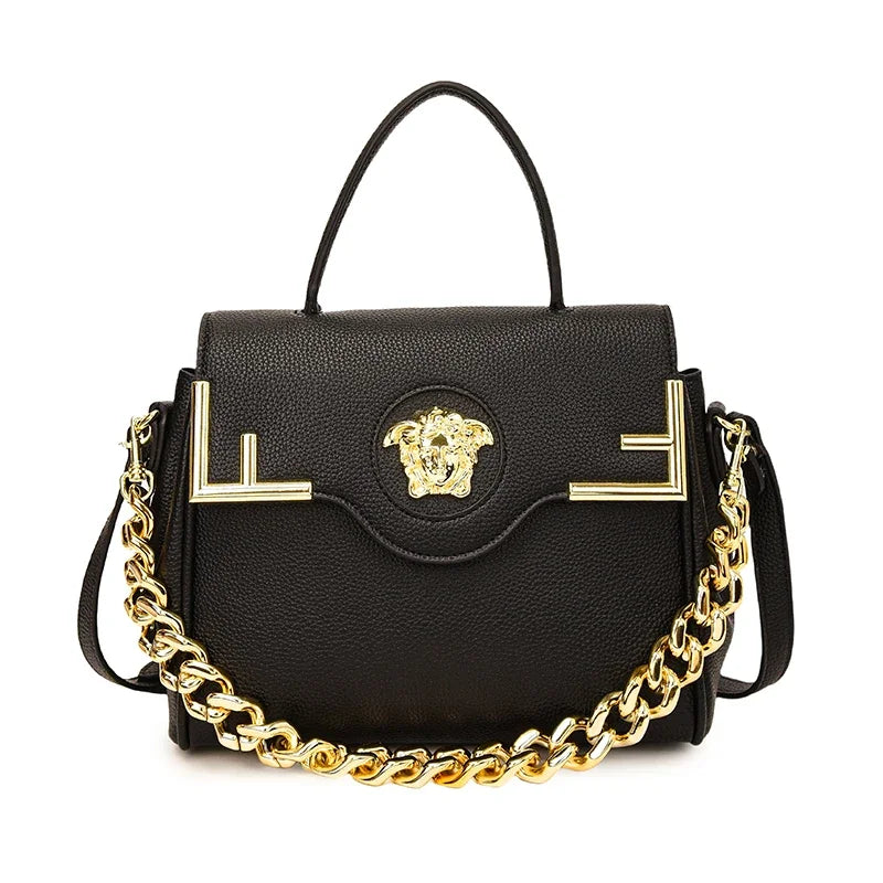 Women's Stylish Leather Shoulder Bag - Classic Elegant Ladies Crossbody Bag Handbags Fashion