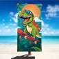 Print Sea Beach Towel Quick-Dry Washable Beach Towels Sandproof Portable Beach Towels  For Travel Swimming Camping Beach