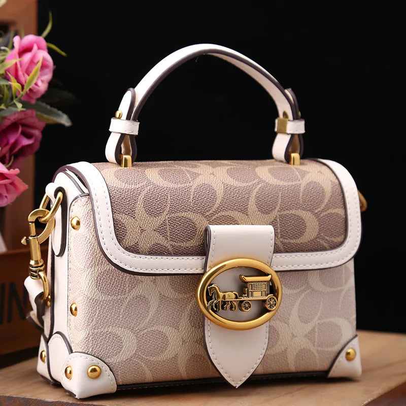 Small Square Bag for Women New Fashionable Handheld Small Bag Premium Single Shoulder Crossbody Bag