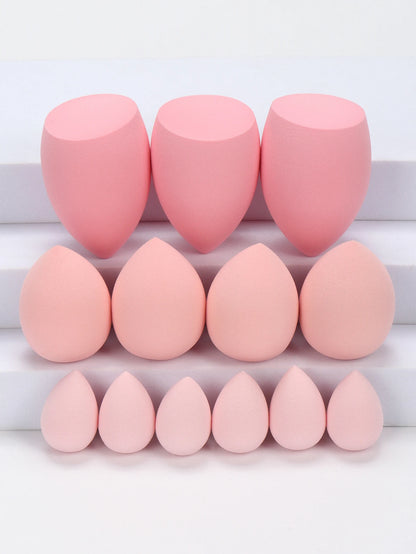 13 Large, Medium and Small Makeup Sponges, Which Become Larger When Exposed to Water, Do Not Contain Latex, Suitable for All Ski