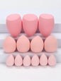 13 Large, Medium and Small Makeup Sponges, Which Become Larger When Exposed to Water, Do Not Contain Latex, Suitable for All Ski