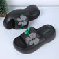 Women’s Platform Cloud Flip Flops – Soft EVA Pillow Slides, Non-Slip Beach Sandals