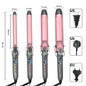 1pcs 19/25/32/38 MM Professional Hair Curler Wave Ceramic Coated Plate PTC Heater LCD Display Curling iron