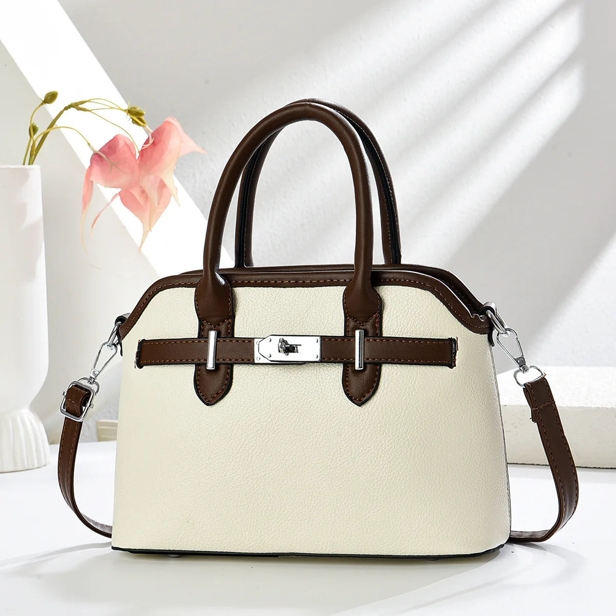 Simple Shell Fashion Womens Handbags Versatile Trendy Single Shoulder Crossbody Laptop Bag For Women