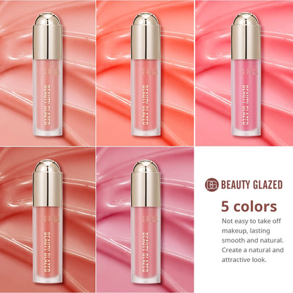 Glazed Velvet Matte Liquid Blush – Long-Lasting Natural Cheek Tint