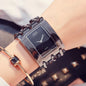 Women Luxury Brand Watch Dress Rhinestone Women Wristwatches Stylish Gold Female Watches for Women