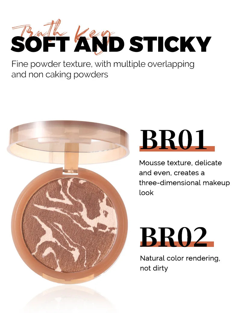 Mousse Bronzer – Matte Cement Brown Contour for Natural 3D Definition