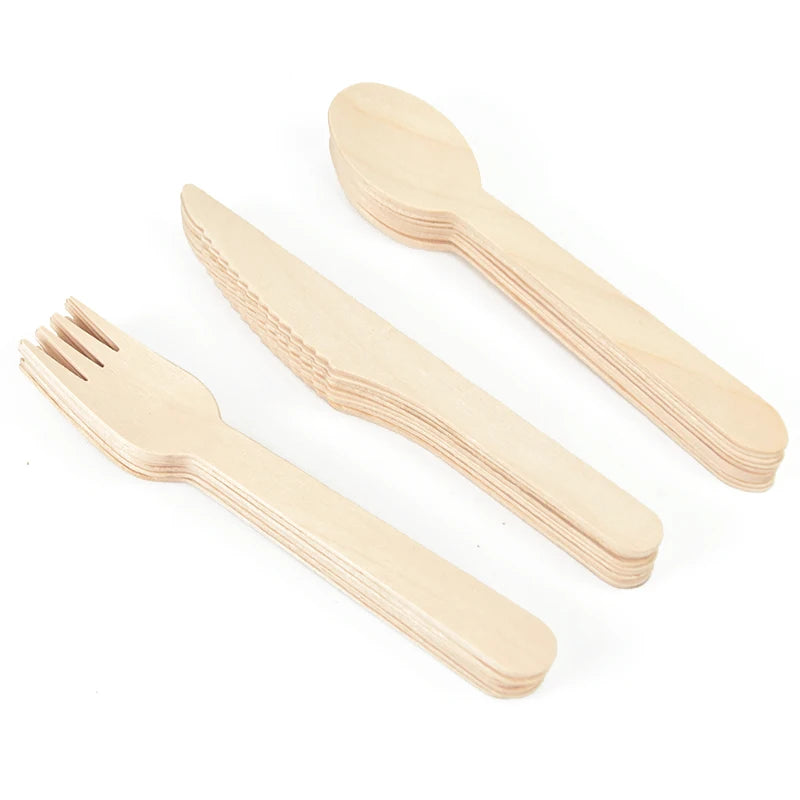 Rustic Disposable Cutlery Set