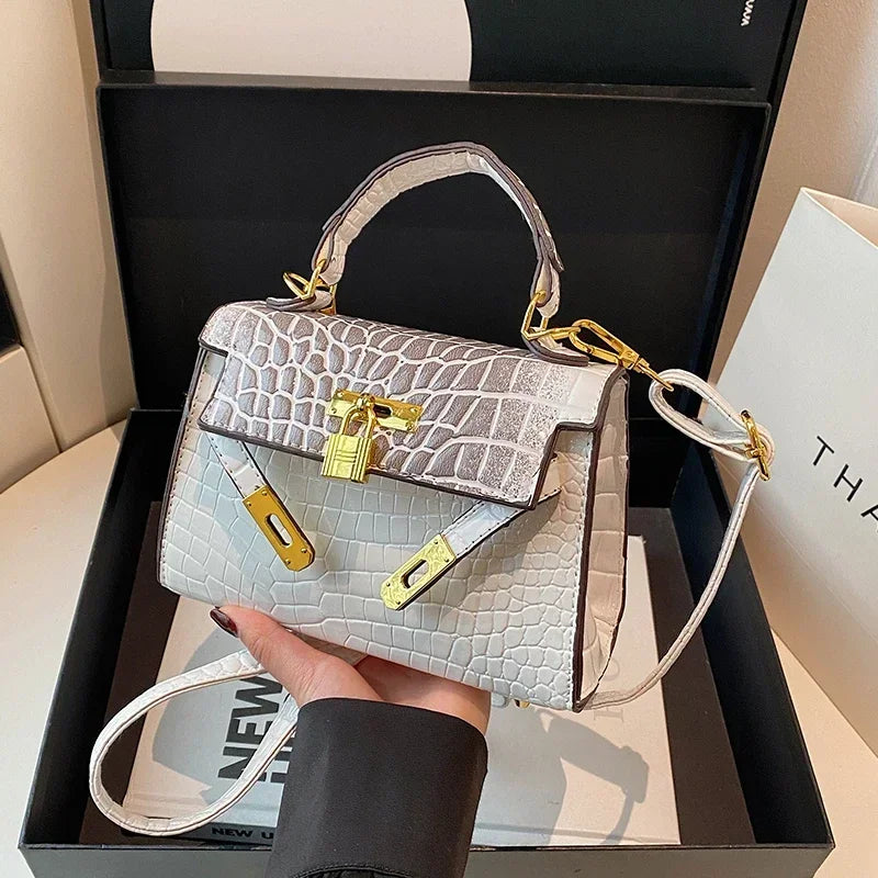 Ladies Messenger Bag Leather Handbags Shoulder Tote Fashionable Everyday Use