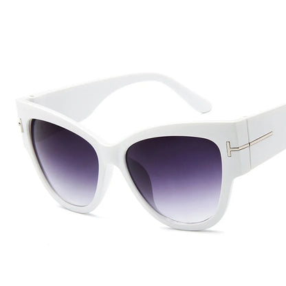 Cat Eye Women’s Sunglasses – Oversized Gradient UV400 Fashion Shades