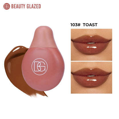 4-Color Lip Gloss & Lip Oil Set – High Shine, Moisturizing, Long-Lasting Lip Care