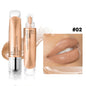 Lip Plumping Shimmer Mirror Water Lip Gloss Glitter Waterproof Moisturizing