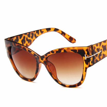 Cat Eye Women’s Sunglasses – Oversized Gradient UV400 Fashion Shades