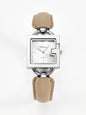 Ladies' square belt watch, simple and fashionable quartz watch, waterproof and luminous