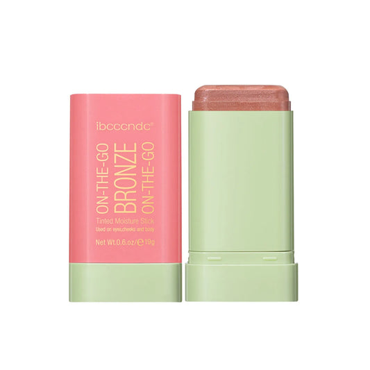Rotating Contouring Stick Highlight Contouring And Brightening Shadow Stick, Flatness Contouring Stick Makeup Bronzer Stick（19g）