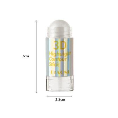 3D Face Brighten Highlighter Bar Cosmetic Face Contour Bronzer Shimmer Highlighter Stick Concealer Cream Makeup tool