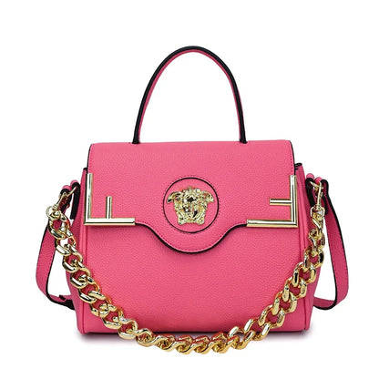 Women's Stylish Leather Shoulder Bag - Classic Elegant Ladies Crossbody Bag Handbags Fashion