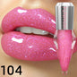 8-Color Glitter Shimmer Lip Gloss | Moisturizing Diamond Liquid Lipstick for Plump, Shiny Lips