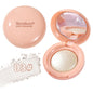 Face Highlighter Palette, High Glossy Face Illuminator Palette, Natural Glow Finish, Pearl Shimmer Smooth Baked Powder